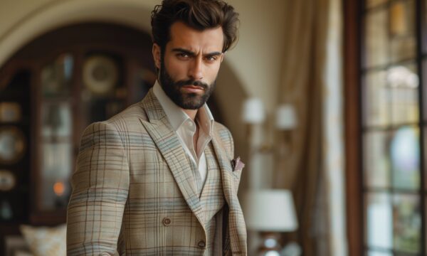 sound producers using tablet together at recording studio